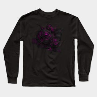 Sparkling roses - pink ver Long Sleeve T-Shirt